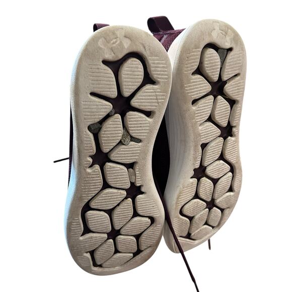 Under Armour Women's Dark Maroon Skylar Sneakers size 9 - Picture 4 of 8